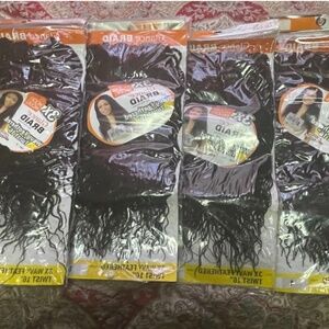 Crochet and braiding hair